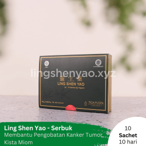 obat untuk kanker payudara Ling Shen Yao Serbuk